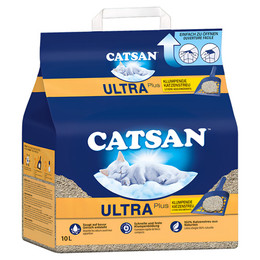 Produktbild von Catsan Ultra Plus Klumpstreu - 10 l