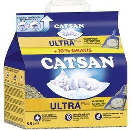 Produktbild von CATSAN Ultra plus Klumpstreu 5 l + 10% gratis