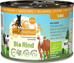 Produktbild von Catz Finefood Bio No. 507 Rind - 6 x 200 g