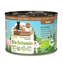 Produktbild von Catz Finefood Bio No. 509 Bio-Schwein Katzenfutter - 6 x 200 g