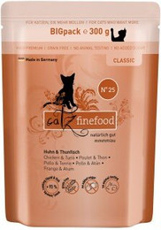 Produktbild von Catz finefood Classic Adult Huhn und Thunfisch Nassfutter Katze - 24 x 300 g