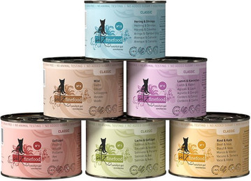 Produktbild von Catz finefood Classic Adult Nassfutter Katze - 6 x 200 g