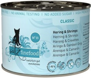 Produktbild von Catz finefood Classic Adult No. 13 Hering und Shrimps - 24 x 200 g