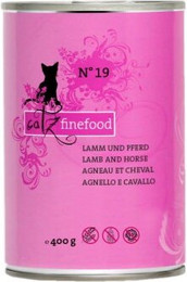 Produktbild von Catz finefood Classic Adult No. 19 Lamm und Pferd Nassfutter Katze - 6 x 400 g