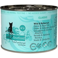 Produktbild von Catz finefood Classic Adult No. 21 Wild und Rotbarsch - 12 x 200 g