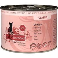 Produktbild von Catz finefood Classic Adult No. 3 Geflügel Nassfutter Katze - 6 x 200 g