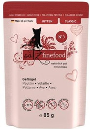 Produktbild von Catz finefood Classic Kitten No. 3 Geflügel Nassfutter - 16 x 85 g