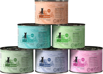 Produktbild von Catz finefood Classic Nassfutter für Katzen - 6 x 200 g