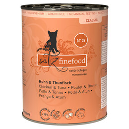 Produktbild von catz finefood Huhn & Thunfisch - 6 x 400 g