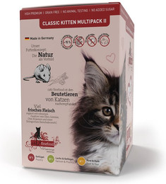 Produktbild von catz finefood Kitten Multipack I Katzenfutter nass - 6 x 85 g
