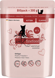 Produktbild von catz finefood Kitten Nassfutter Geflügel - 24 x 300 g