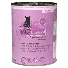 Produktbild von catz finefood Lamm & Kaninchen - 6 x 400 g