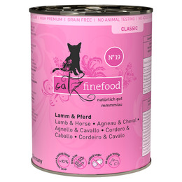 Produktbild von catz finefood Lamm & Pferd Katzenfutter nass - 6 x 400 g