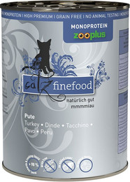 Produktbild von catz finefood Monoprotein Nassfutter Pute - 24 x 400 g