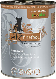 Produktbild von catz finefood Monoprotein Wildschwein Nassfutter für Katzen - 6 x 400 g