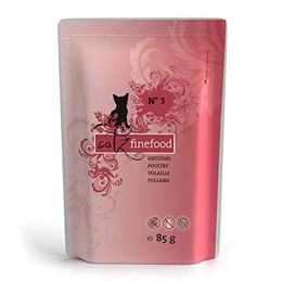Produktbild von catz finefood N° 3 Geflügel Feinkost Katzenfutter nass - 8 x 85 g