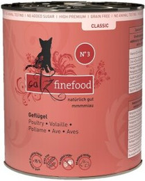 Produktbild von Catz finefood Nassfutter Katze Classic Adult No. 3 Geflügel - 6 x 800 g