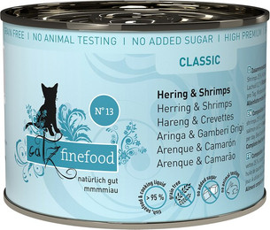 Produktbild von catz finefood No. 13 Hering & Krabben Katzen-Nassfutter - 6 x 200 g