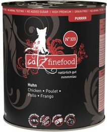 Produktbild von Catz finefood Purrrr Adult Huhn Nassfutter Katze - 6 x 800 g