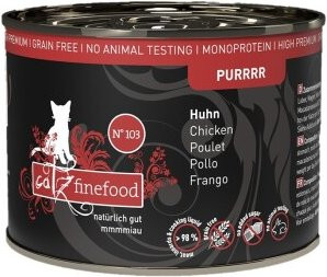 Produktbild von Catz finefood Purrrr Adult Huhn Nassfutter Katze - 6 x 200 g