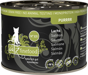 Catz Finefood Purrrr No. 105 Lachs - 6 x 190 g – Bild 1 von 4