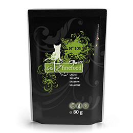 Produktbild von Catz finefood Purrrr No.105 Lachs - 16 x 80 g