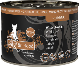 Produktbild von catz finefood Purrrr No.109 Wildschwein - 6 x 200 g