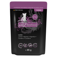 Produktbild von catz finefood Purrrr No. 111 Lamm Katzenfutter - 16 x 85 g