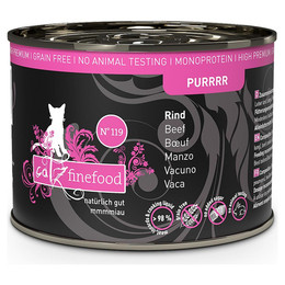 Produktbild von Catz Finefood Purrrr No. 119 Rind - 6 x 200 g