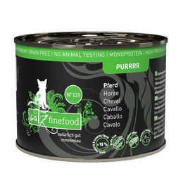 Produktbild von Catz Finefood Purrrr No. 123 Pferd - 12 x 200 g