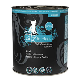 Produktbild von catz finefood Purrrr Schaf Monoprotein Katzenfutter nass No. 113 - 6 x 800 g