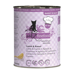 Produktbild von Catz Finefood Ragout No. 611 Lamm & Kamel in Soße - 6 x 380 g