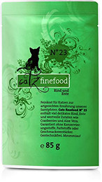 Produktbild von Catz Finefood Rind & Ente No. 23 - 6 x 800 g