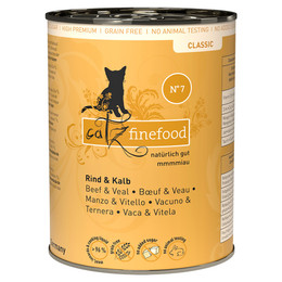 Produktbild von catz finefood Rind & Kalb No. 7 - 6 x 400 g
