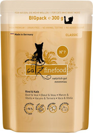 Produktbild von Catz Finefood Rind & Kalb No. 7 Pouch - 6 x 300 g