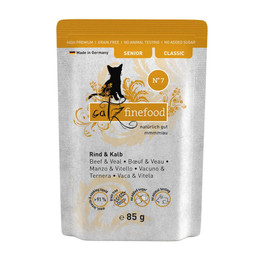 Produktbild von Catz Finefood Senior No. 07 Rind & Kalb - 16 x 85 g
