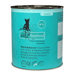 Produktbild von Catz Finefood Wild & Rotbarsch No. 21 - 6 x 800 g