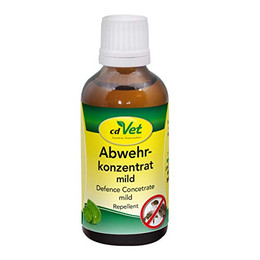 Produktbild von cdVet Abwehrkonzentrat mild - pflanzliches Insekten-Abwehrmittel - 50 ml