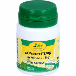 Produktbild von cdVet cdProtect Kapseln für Hunde unter 15 kg
