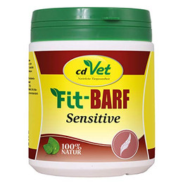 Produktbild von cdVet Fit-BARF Sensitive Ergänzungsfuttermittel für Hunde & Katzen - 100 g