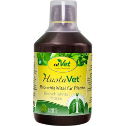 Produktbild von cdVet HustaVet BronchialVital flüssiges Ergänzungsfuttermittel - 1000 ml