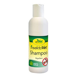 Produktbild von cdVet insektoVet Shampoo schützender Repellent Insektenschutz für Hund und Katze - 100 ml