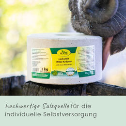 cdVet Leckstein Wilde Kräuter - 3 kg – Bild 1 von 7