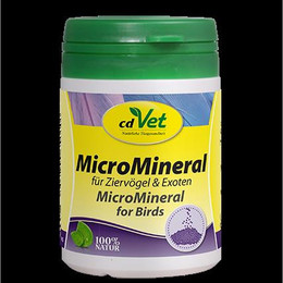 Produktbild von cdVet MicroMineral für Ziervögel & Exoten - 60 g