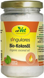 Produktbild von cdVet Singulares Bio-Kokosöl - 200 ml