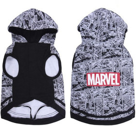 Produktbild von Cerda Hundepullover Marvel Hundekleidung Pullover XS- Größe angeraut Baumwoll-Mix Relax