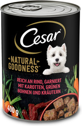 Produktbild von Cesar Natural Goodness Terrine reich an Rind - 6 x 400 g