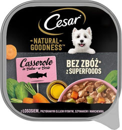 Produktbild von CESAR Schale Nassfutter mit Lachs in Sauce - 100 g