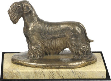 Produktbild von Cesky Terrier Hundefigurine braun