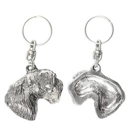 Cesky Terrier Versilberter Hundeanhänger – Bild 1 von 5